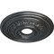Ekena Millwork Orleans Ceiling Medallion (Fits Canopies up to 4 5/8"), 17 5/8"OD X 3 5/8"ID X 1 7/8"P, Pewter CM17OLPES - alternate 5